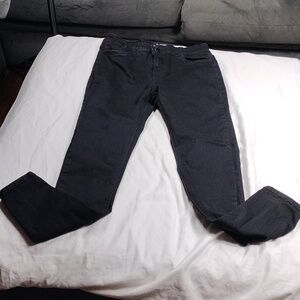 Original design collection mens skinny fit black jeans size 30
